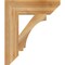 Ekena Millwork Imperial Slat Rough Sawn Bracket, Western Red Cedar, 6"W x 24"D x 28"H BKT06X24X28IMP06RWR - alternate 2